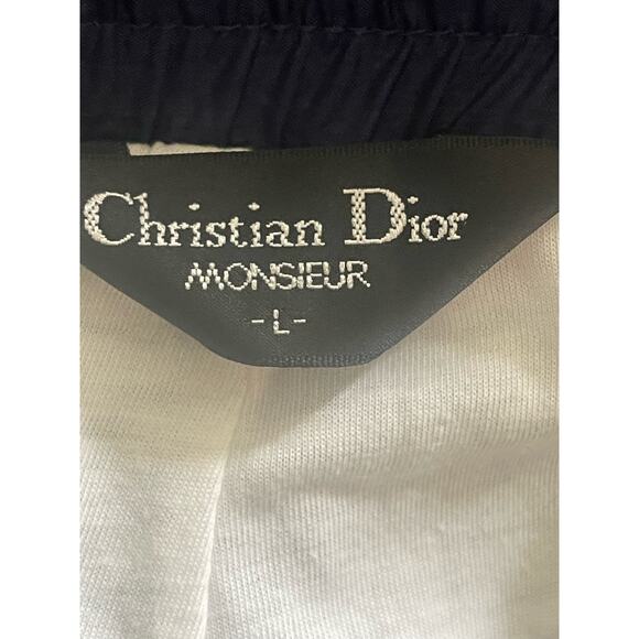 CHRISTIAN‎ DIOR Monsieur Zip Windbreaker Pants Mens Size L - Picture 9 of 11